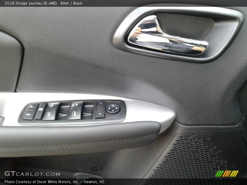 Billet / Black 2018 Dodge Journey SE AWD