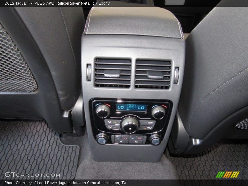 Silicon Silver Metallic / Ebony 2019 Jaguar F-PACE S AWD