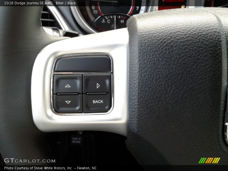 Billet / Black 2018 Dodge Journey SE AWD