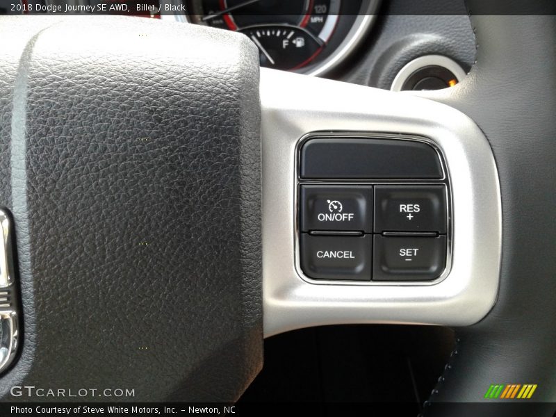 Billet / Black 2018 Dodge Journey SE AWD