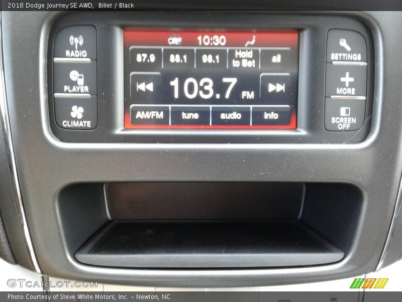 Billet / Black 2018 Dodge Journey SE AWD