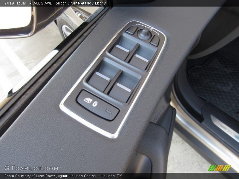 Silicon Silver Metallic / Ebony 2019 Jaguar F-PACE S AWD