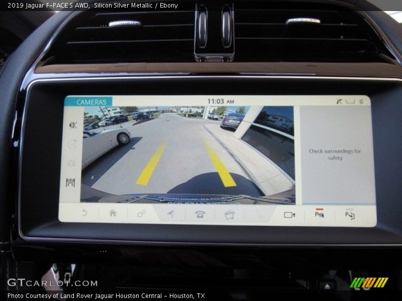 Silicon Silver Metallic / Ebony 2019 Jaguar F-PACE S AWD