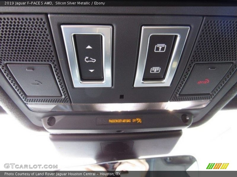 Silicon Silver Metallic / Ebony 2019 Jaguar F-PACE S AWD