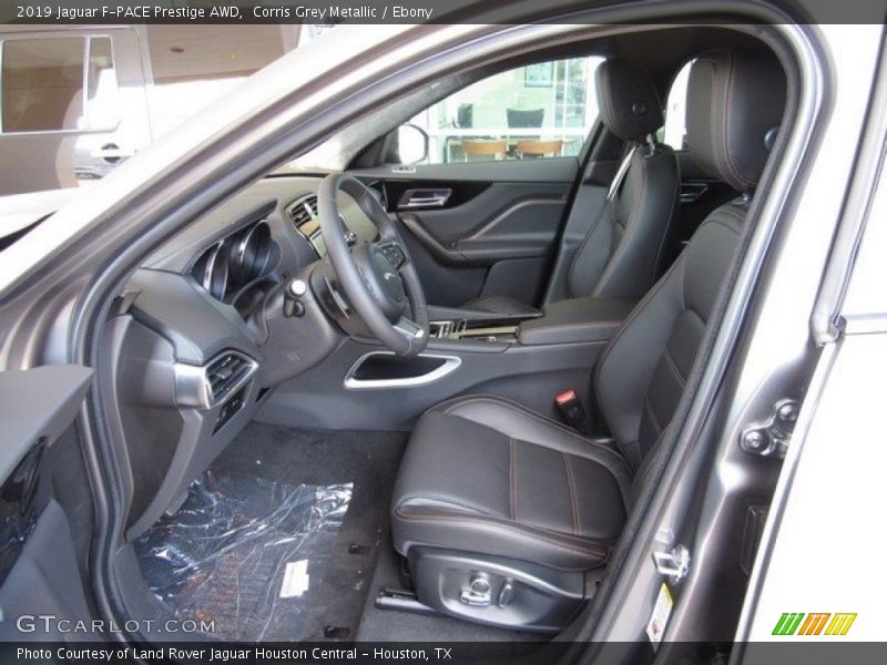 Corris Grey Metallic / Ebony 2019 Jaguar F-PACE Prestige AWD