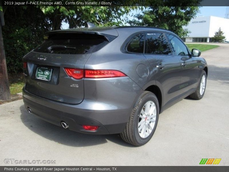 Corris Grey Metallic / Ebony 2019 Jaguar F-PACE Prestige AWD