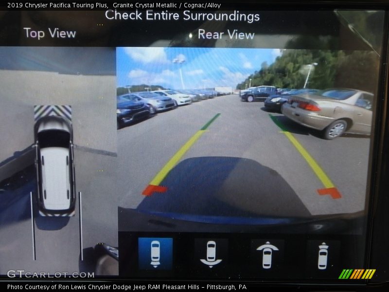 Granite Crystal Metallic / Cognac/Alloy 2019 Chrysler Pacifica Touring Plus