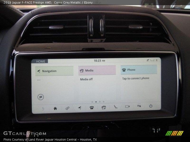 Corris Grey Metallic / Ebony 2019 Jaguar F-PACE Prestige AWD