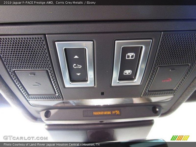 Corris Grey Metallic / Ebony 2019 Jaguar F-PACE Prestige AWD