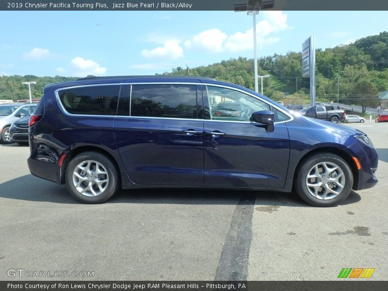 Jazz Blue Pearl / Black/Alloy 2019 Chrysler Pacifica Touring Plus