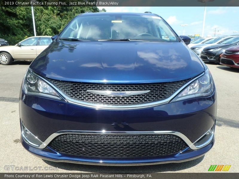 Jazz Blue Pearl / Black/Alloy 2019 Chrysler Pacifica Touring Plus