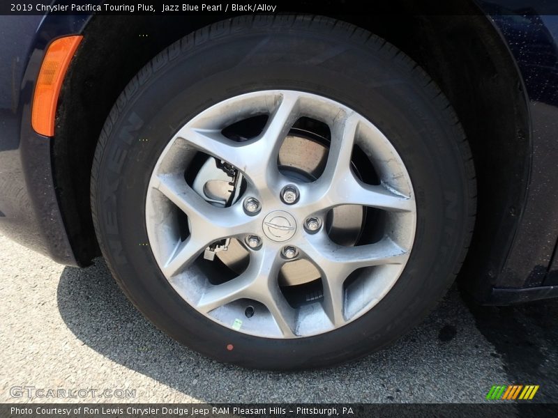 Jazz Blue Pearl / Black/Alloy 2019 Chrysler Pacifica Touring Plus