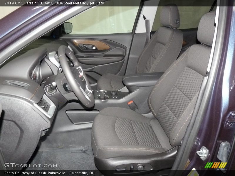 Blue Steel Metallic / Jet Black 2019 GMC Terrain SLE AWD