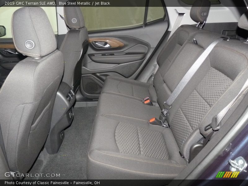 Blue Steel Metallic / Jet Black 2019 GMC Terrain SLE AWD