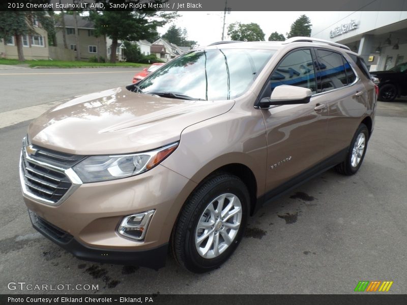 Sandy Ridge Metallic / Jet Black 2019 Chevrolet Equinox LT AWD