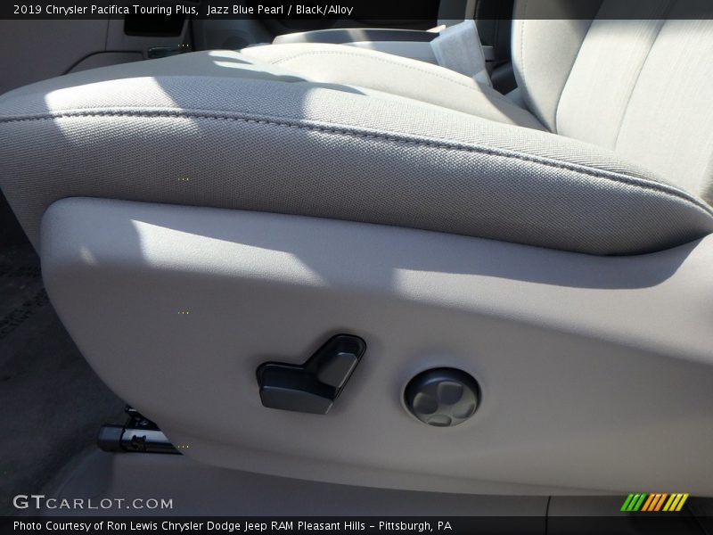 Jazz Blue Pearl / Black/Alloy 2019 Chrysler Pacifica Touring Plus
