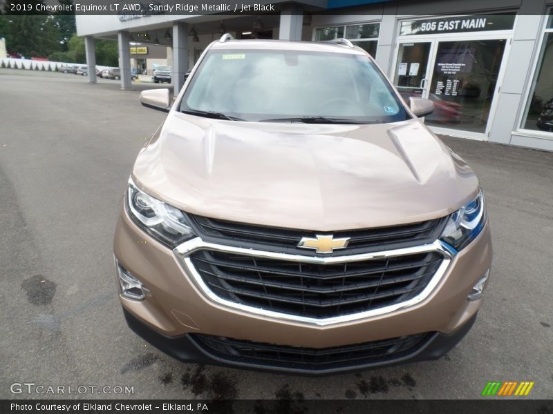 Sandy Ridge Metallic / Jet Black 2019 Chevrolet Equinox LT AWD
