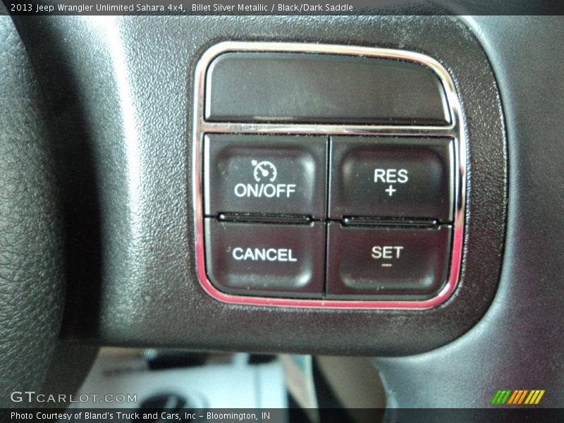 Billet Silver Metallic / Black/Dark Saddle 2013 Jeep Wrangler Unlimited Sahara 4x4