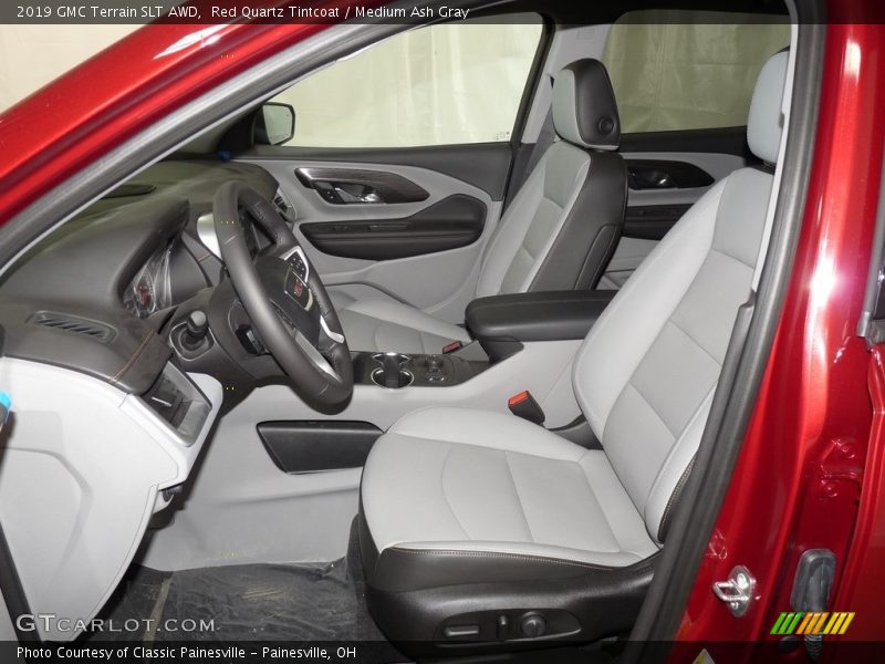 Red Quartz Tintcoat / Medium Ash Gray 2019 GMC Terrain SLT AWD