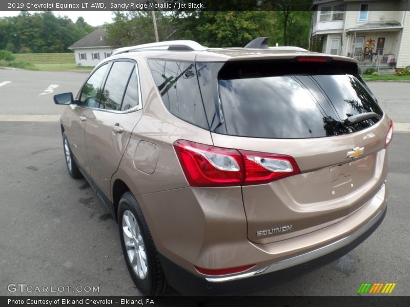 Sandy Ridge Metallic / Jet Black 2019 Chevrolet Equinox LT AWD