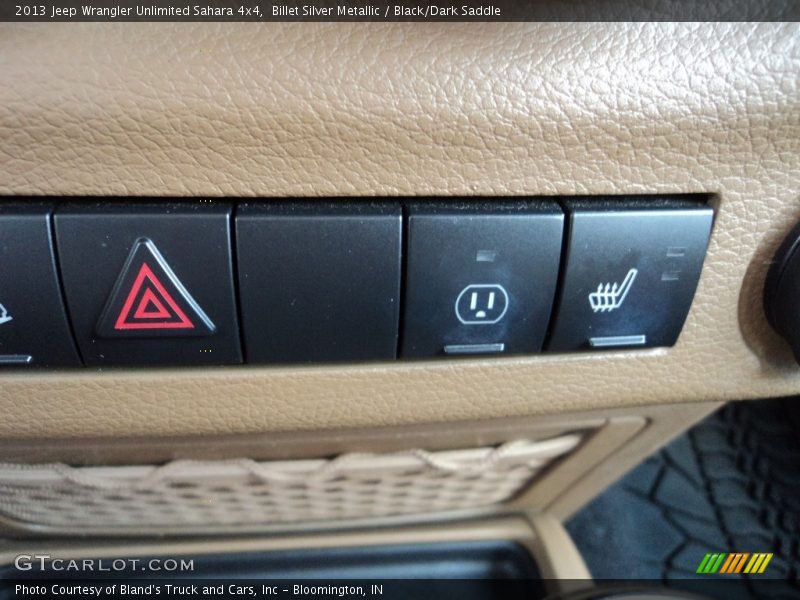 Billet Silver Metallic / Black/Dark Saddle 2013 Jeep Wrangler Unlimited Sahara 4x4