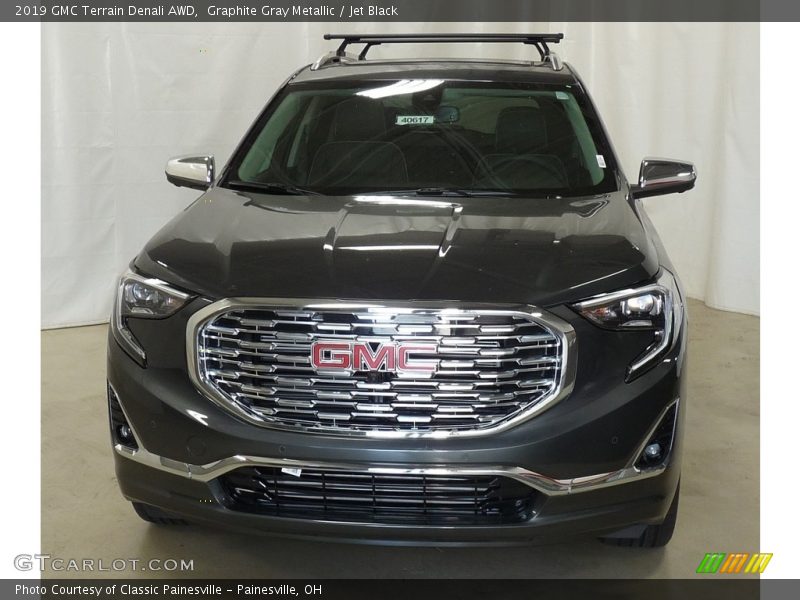 Graphite Gray Metallic / Jet Black 2019 GMC Terrain Denali AWD