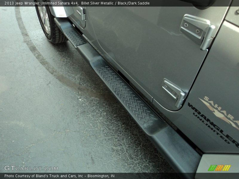 Billet Silver Metallic / Black/Dark Saddle 2013 Jeep Wrangler Unlimited Sahara 4x4