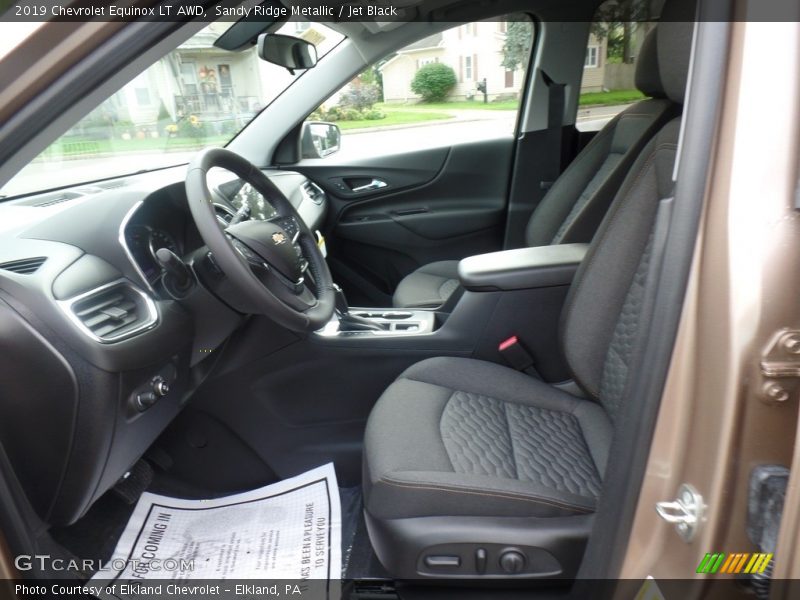 Sandy Ridge Metallic / Jet Black 2019 Chevrolet Equinox LT AWD