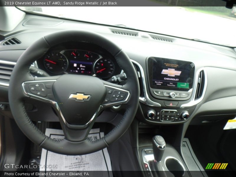 Sandy Ridge Metallic / Jet Black 2019 Chevrolet Equinox LT AWD