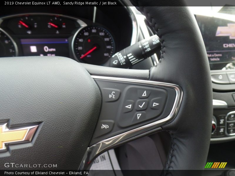 Sandy Ridge Metallic / Jet Black 2019 Chevrolet Equinox LT AWD