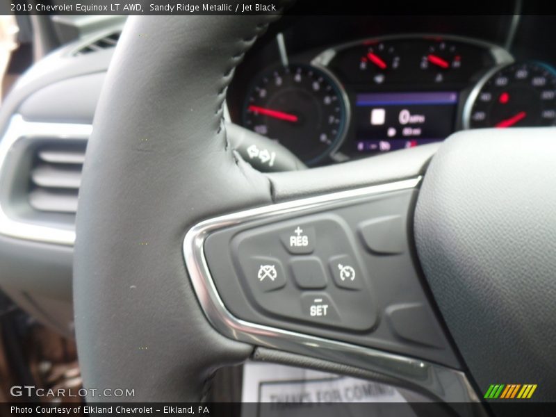 Sandy Ridge Metallic / Jet Black 2019 Chevrolet Equinox LT AWD