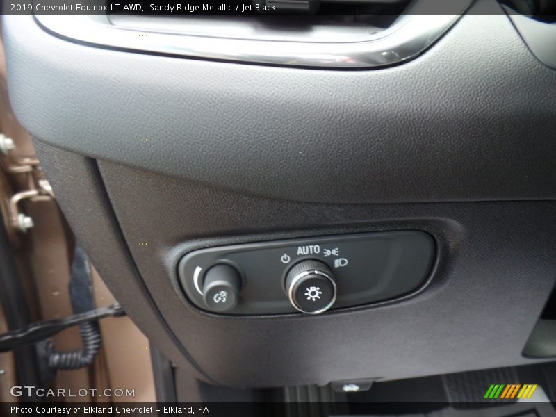 Sandy Ridge Metallic / Jet Black 2019 Chevrolet Equinox LT AWD