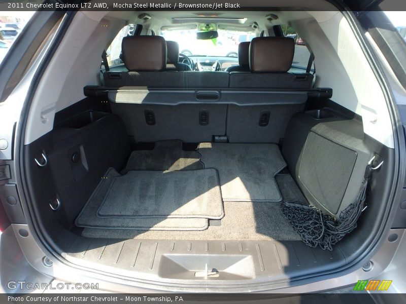 Mocha Steel Metallic / Brownstone/Jet Black 2011 Chevrolet Equinox LTZ AWD