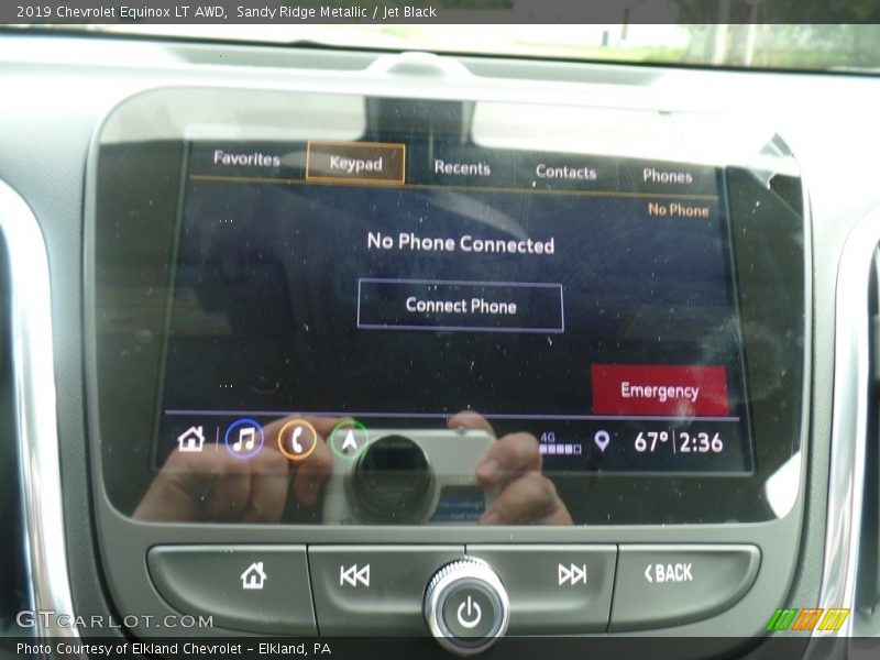 Sandy Ridge Metallic / Jet Black 2019 Chevrolet Equinox LT AWD