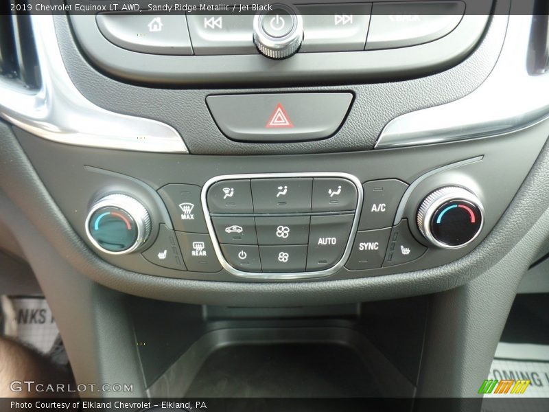 Sandy Ridge Metallic / Jet Black 2019 Chevrolet Equinox LT AWD