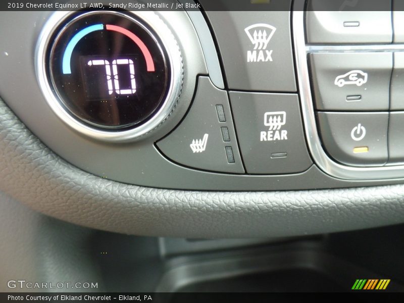 Sandy Ridge Metallic / Jet Black 2019 Chevrolet Equinox LT AWD