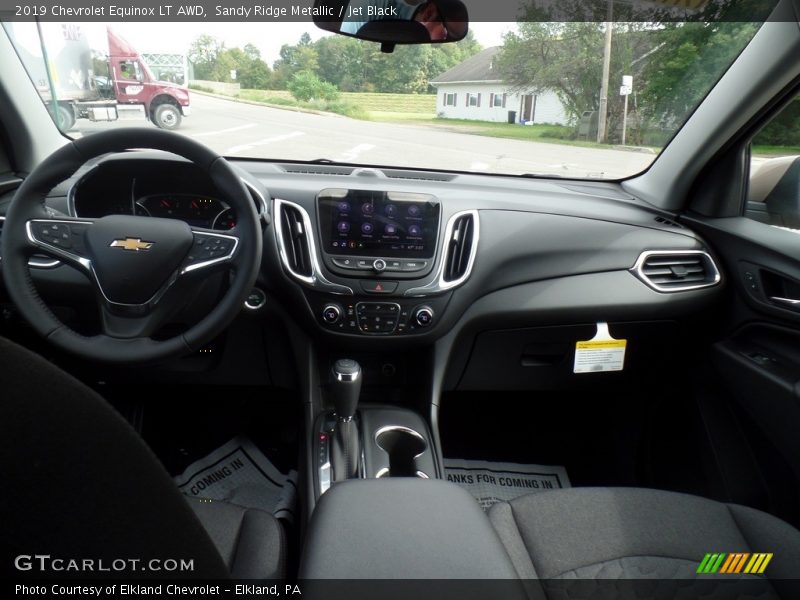 Sandy Ridge Metallic / Jet Black 2019 Chevrolet Equinox LT AWD