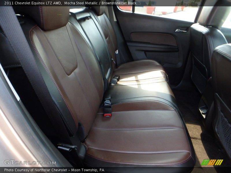 Mocha Steel Metallic / Brownstone/Jet Black 2011 Chevrolet Equinox LTZ AWD