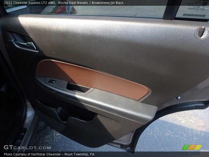 Mocha Steel Metallic / Brownstone/Jet Black 2011 Chevrolet Equinox LTZ AWD