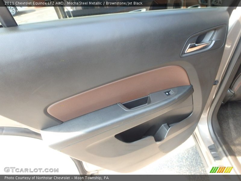 Mocha Steel Metallic / Brownstone/Jet Black 2011 Chevrolet Equinox LTZ AWD