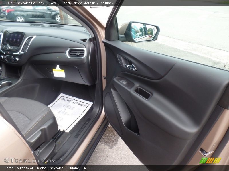 Sandy Ridge Metallic / Jet Black 2019 Chevrolet Equinox LT AWD
