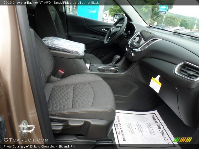 Sandy Ridge Metallic / Jet Black 2019 Chevrolet Equinox LT AWD