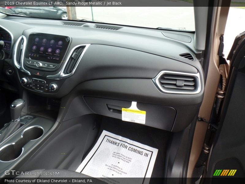 Sandy Ridge Metallic / Jet Black 2019 Chevrolet Equinox LT AWD
