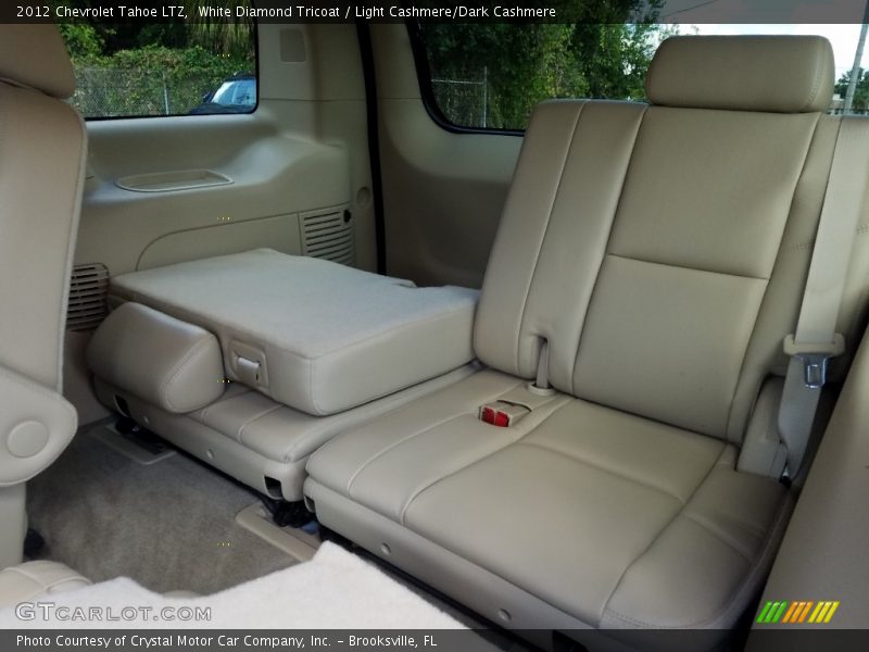 White Diamond Tricoat / Light Cashmere/Dark Cashmere 2012 Chevrolet Tahoe LTZ