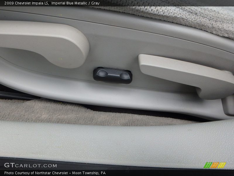 Imperial Blue Metallic / Gray 2009 Chevrolet Impala LS