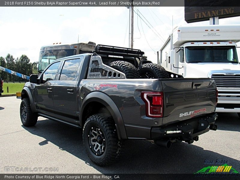 Lead Foot / Shelby BAJA Black/Red 2018 Ford F150 Shelby BAJA Raptor SuperCrew 4x4