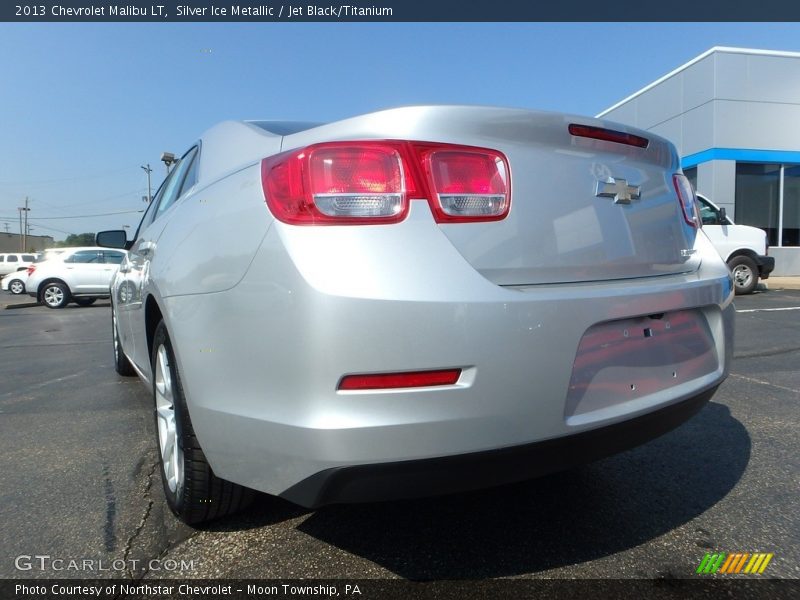 Silver Ice Metallic / Jet Black/Titanium 2013 Chevrolet Malibu LT