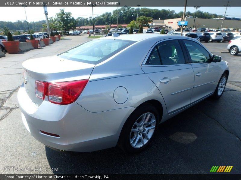 Silver Ice Metallic / Jet Black/Titanium 2013 Chevrolet Malibu LT