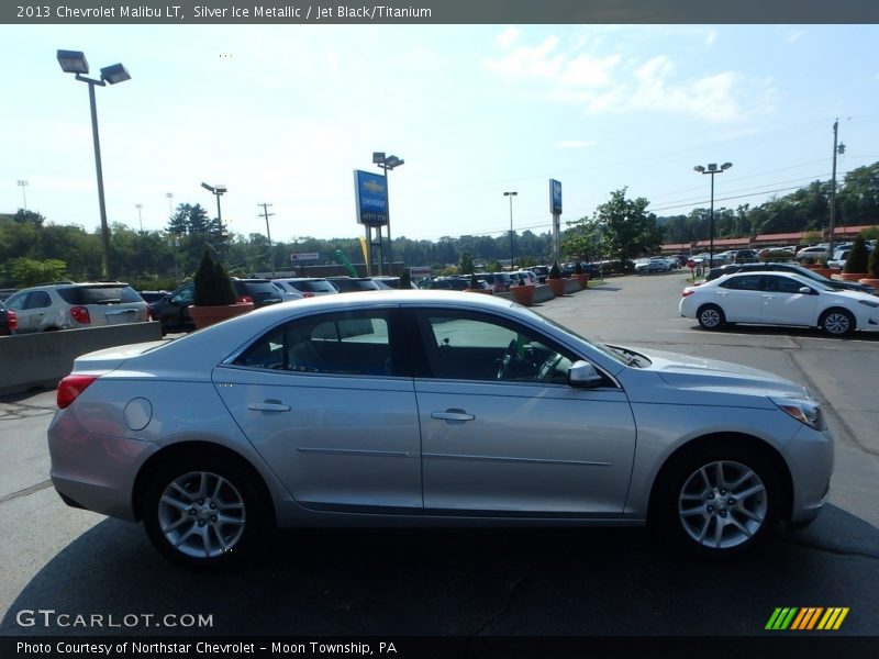 Silver Ice Metallic / Jet Black/Titanium 2013 Chevrolet Malibu LT