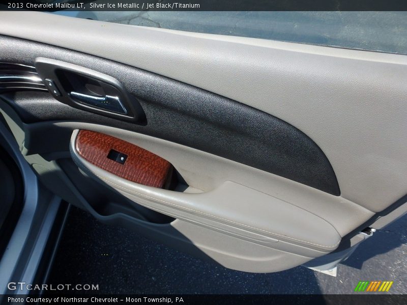 Silver Ice Metallic / Jet Black/Titanium 2013 Chevrolet Malibu LT